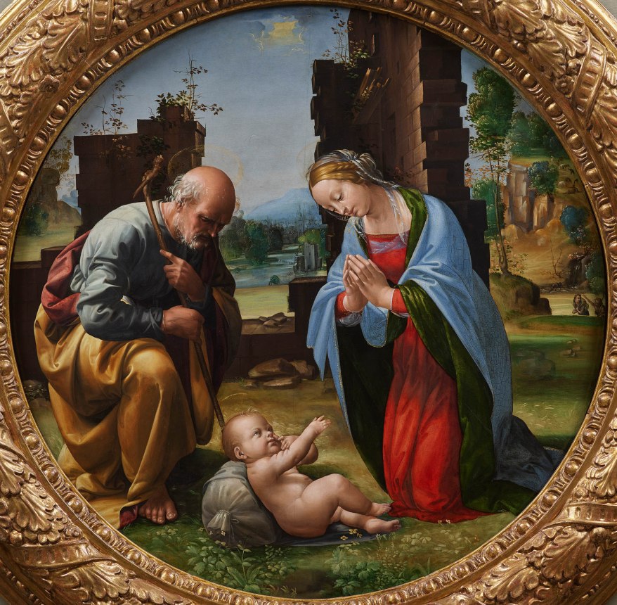 Le Opere del Natale: l’Adorazione del Bambino di Fra Bartolomeo