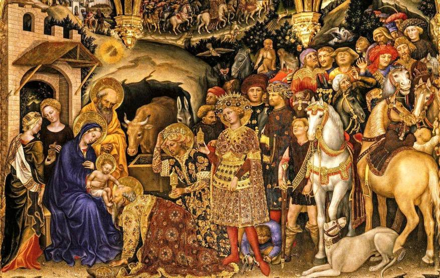 Le Opere del Natale: l’Adorazione dei Magi di Gentile da&nbsp;Fabriano