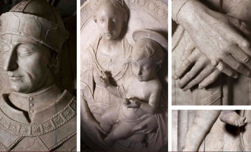 Badia Fiorentina: restaurato il monumento al Marchese Ugo di Toscana di Mino da&nbsp;Fiesole