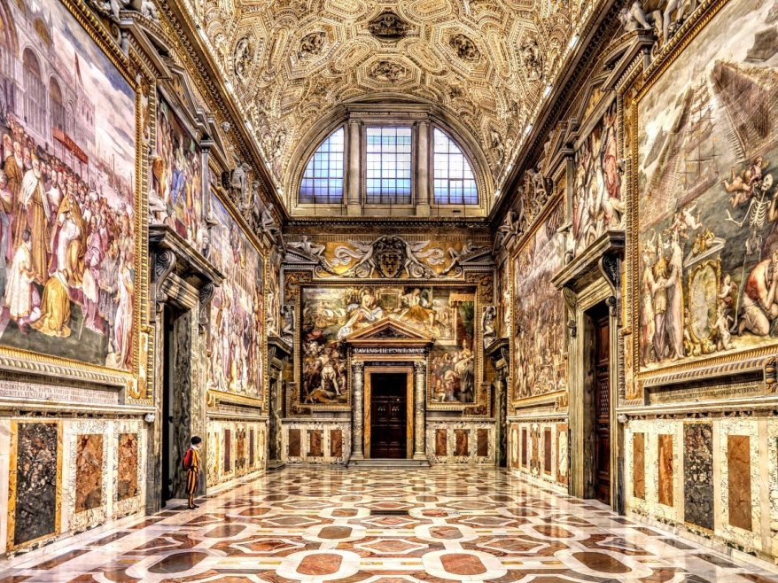 Infiltrazioni di acqua nella Sala Regia dei Palazzi&nbsp;Apostolici