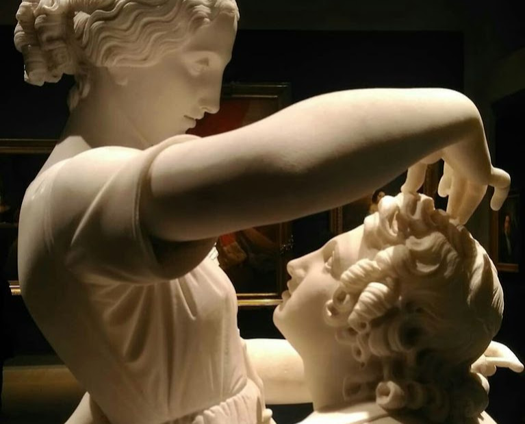 La Scultura del Giorno: Paolo e Virginia di Puttinati