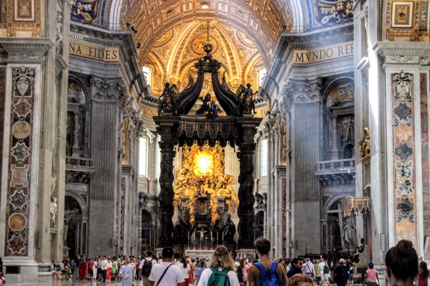 L’Altare Papale della Basilica di San Pietro in&nbsp;Vaticano
