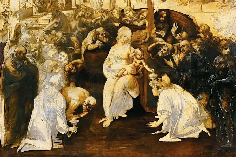 Le Opere del natale: l’Adorazione dei Magi di Leonardo da&nbsp;Vinci