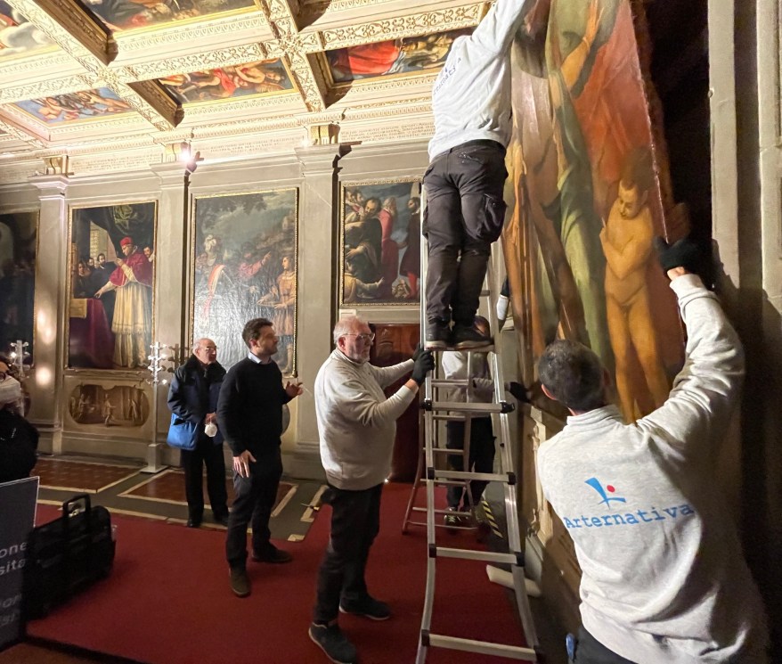 Casa Buonarroti: in restauro l’Epifania del Condivi dipinta su mio&nbsp;disegno