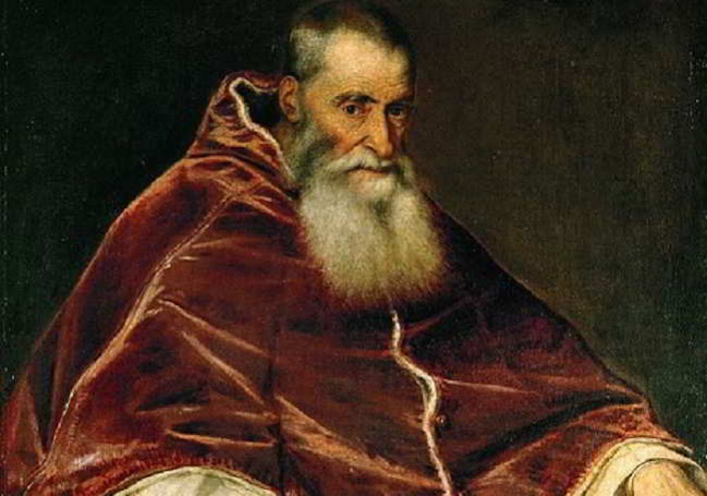 28 febbraio 1486: nasce papa Paolo III Farnese