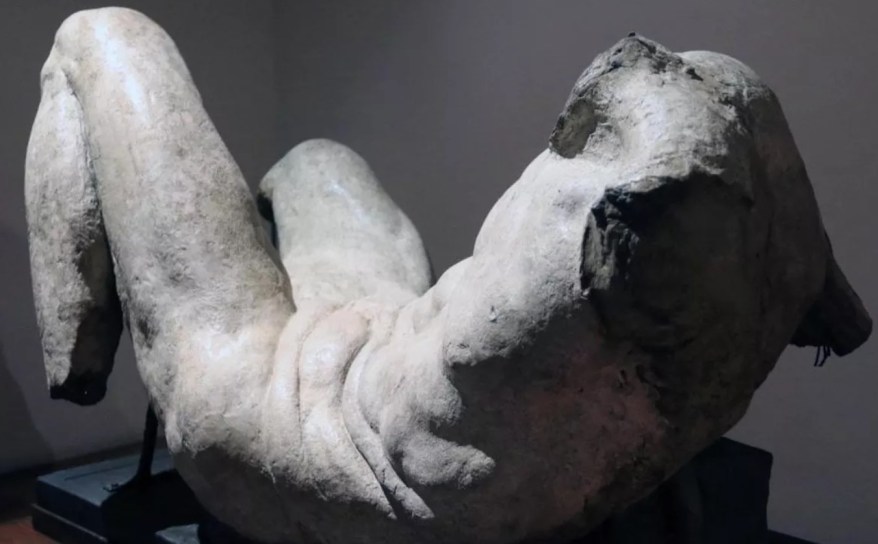 Il prezioso modello in argilla del Dio&nbsp;Fluviale