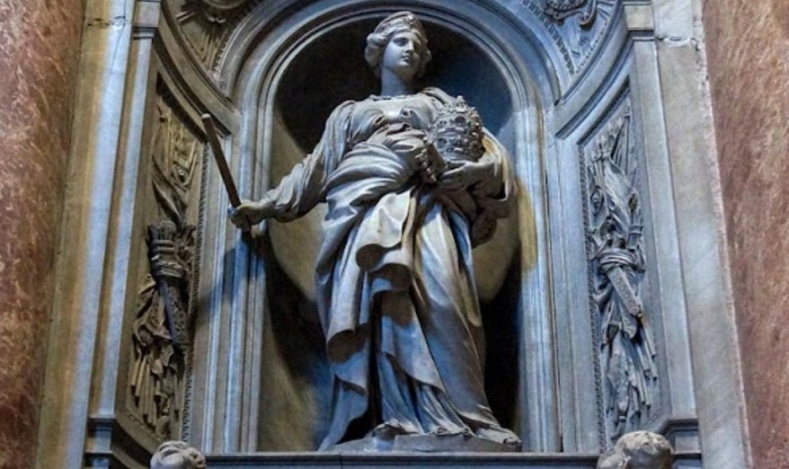 La prima donna che ebbe la sua tomba in San Pietro