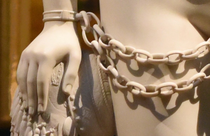 La Scultura del giorno: la Schiava Greca di Hiram&nbsp;Powers