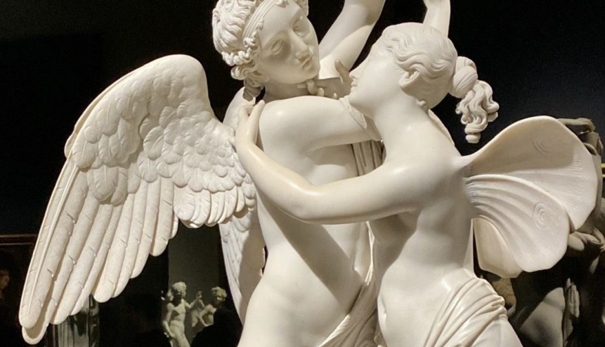 La Scultura del giorno: Amore e Psiche del Benzoni