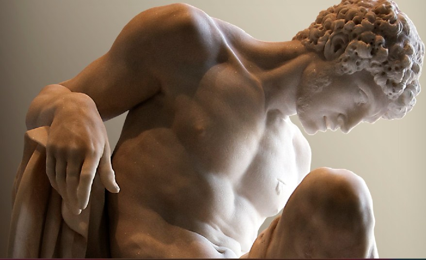 La Scultura del giorno: il Gladiatore morente di Pierre Julienne
