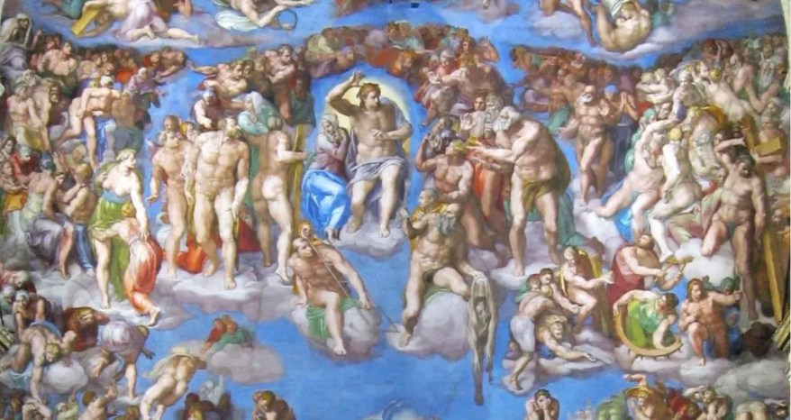 Giudizio Universale: ecco in quante giornate lo affrescai