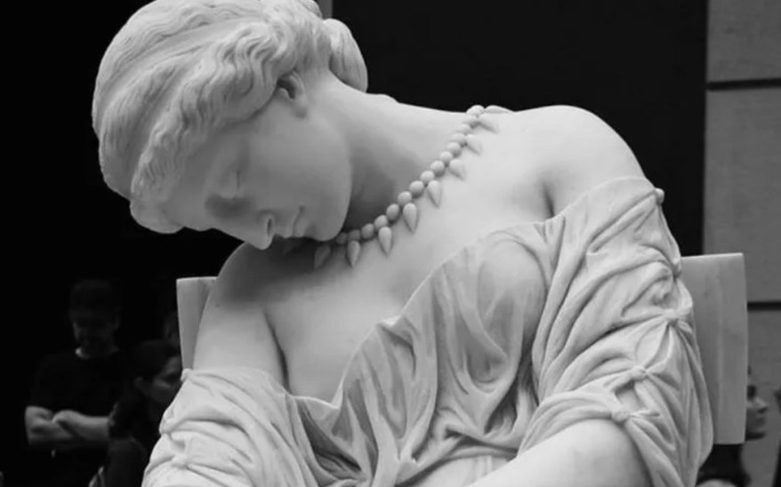 La Scultura del giorno: la Penelope addormentata di Jules&nbsp;Cavalier