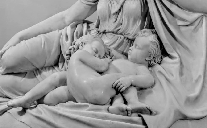 La Scultura del giorno: Latona e i suoi figli di Rinehart
