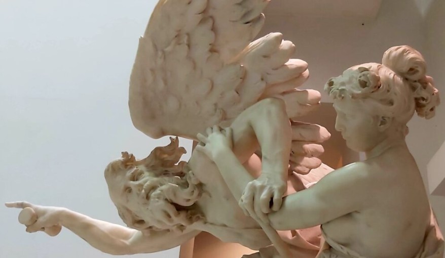 La Scultura del giorno: la Giovinezza che trattiene il Tempo di&nbsp;Barcaglia