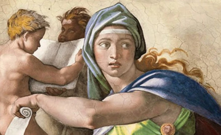 Lo sguardo della Sibilla&nbsp;Delfica