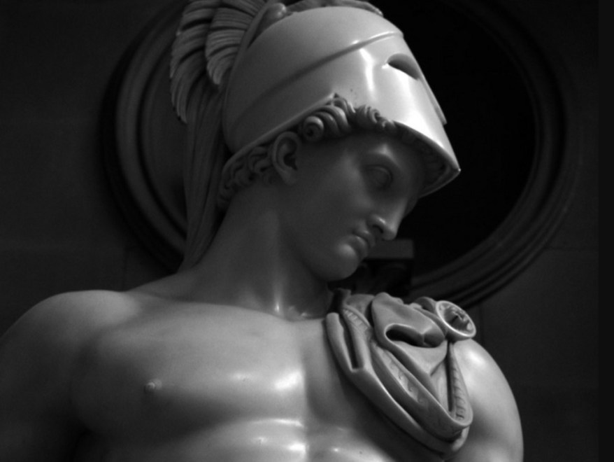 La Scultura del giorno: Marte e Cupido di John Gibson