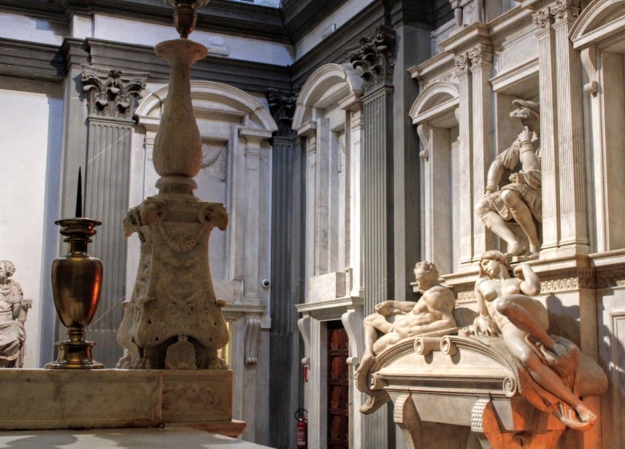 L’imperatore Carlo V nella Sagrestia Nuova