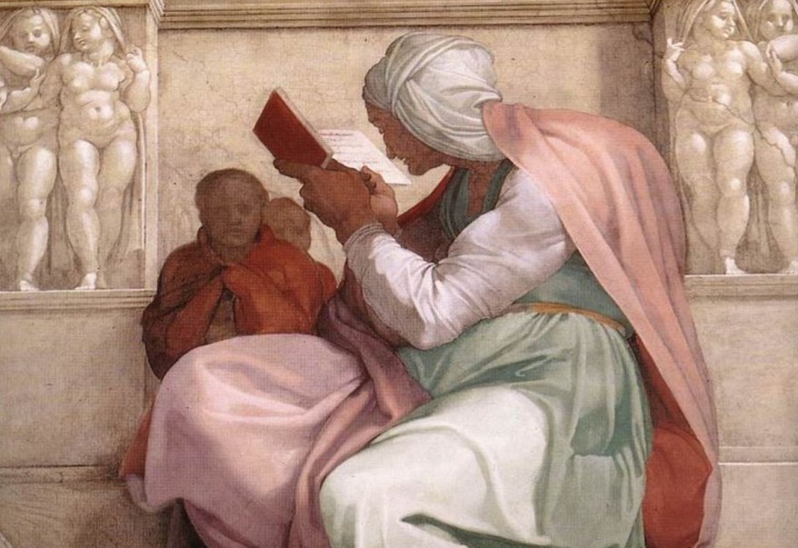 La Sibilla Persica e la sua pronunciata&nbsp;gobba