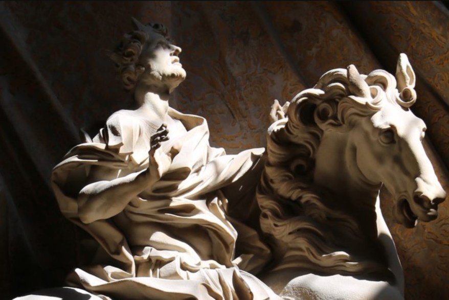 La Scultura del giorno: Costantino a Cavallo del Bernini