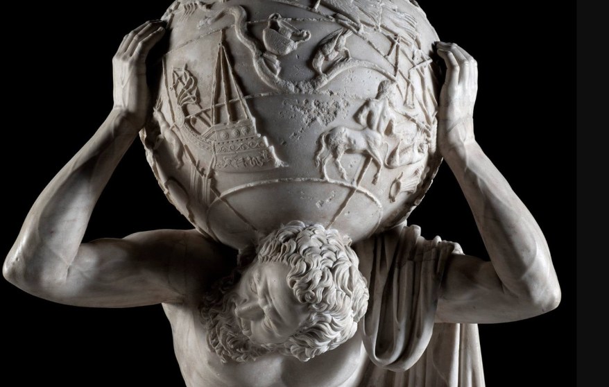 La Scultura del giorno: l’Atlante Farnese con la più antica rappresentazione della sfera&nbsp;celeste