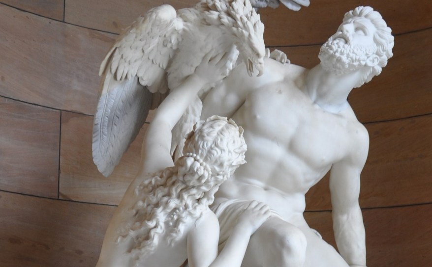 La Scultura del giorno: Prometeo incatenato di Müller