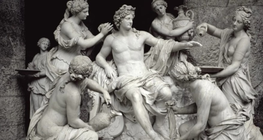 La Scultura del giorno: Apollo servito dalle Ninfe di&nbsp;Girardon