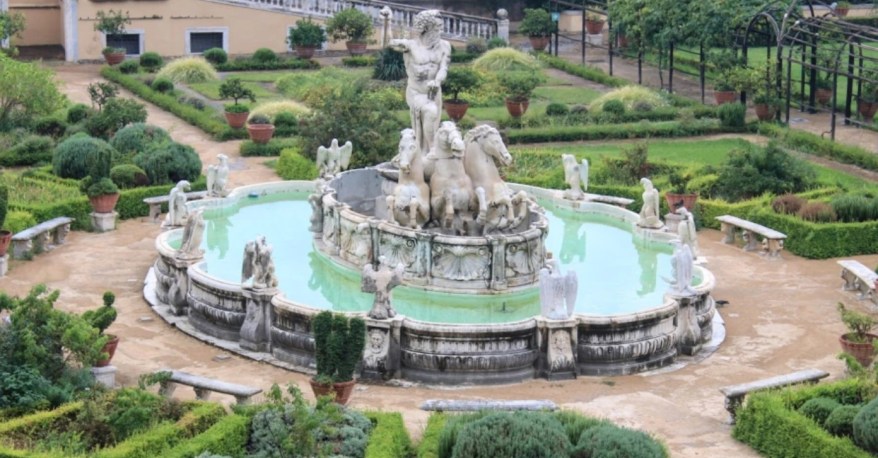 Genova: la Fontana del Nettuno del Palazzo del&nbsp;Principe