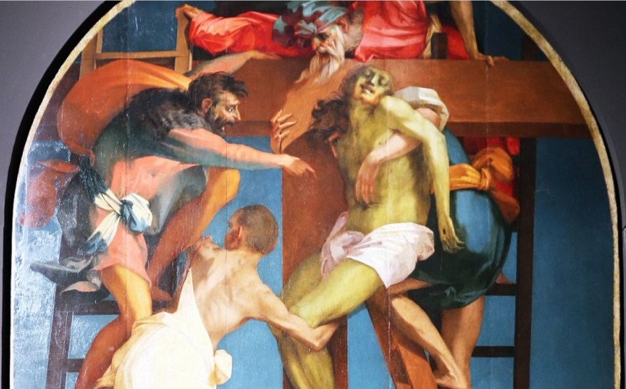 Deposizione dalla Croce del Rosso Fiorentino: quasi ultimato il&nbsp;restauro