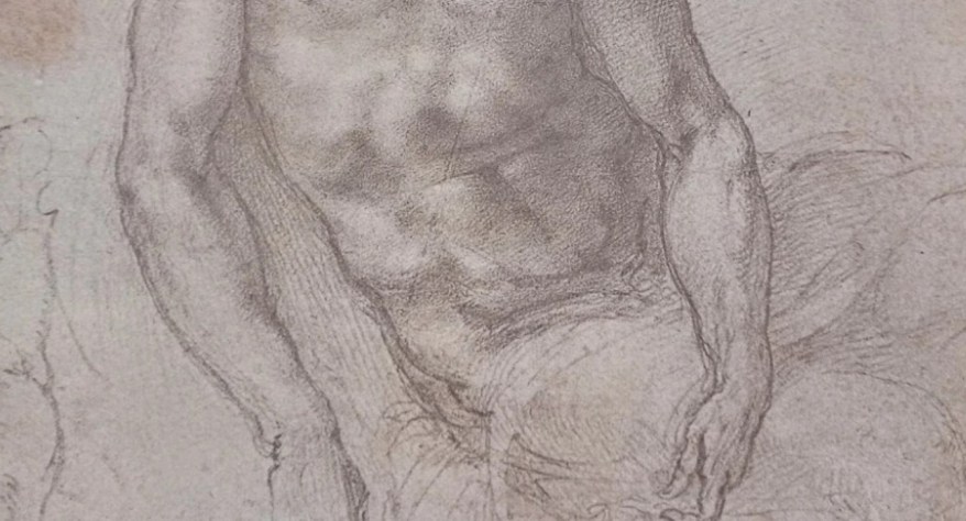 Il Cristo Morto che disegnai per Sebastiano del Piombo