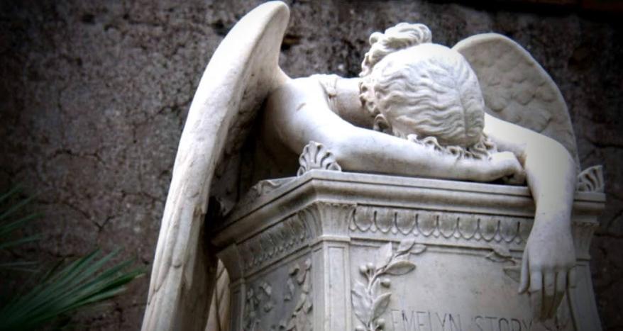 La Scultura del giorno: la triste storia dell’Angelo del Dolore di William Wetmore Story
