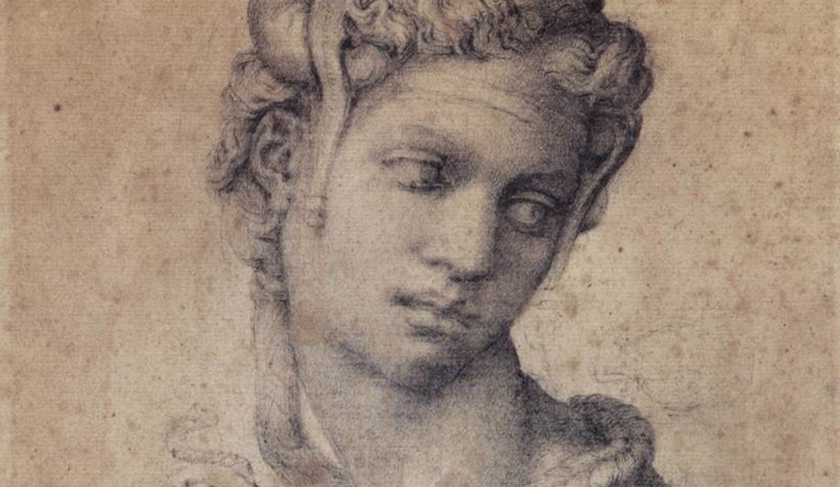 Il mio primo sonetto scritto nel 1503 sul retro di un disegno per il Duomo di&nbsp;Firenze