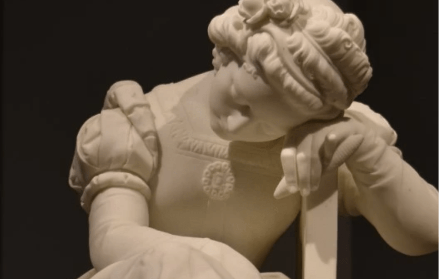 La scultura del giorno: la Bella Addormentata di Stracké