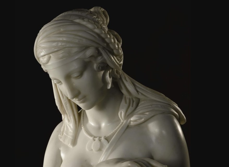 La Scultura del giorno: la Schiava greca del&nbsp;Tadolini