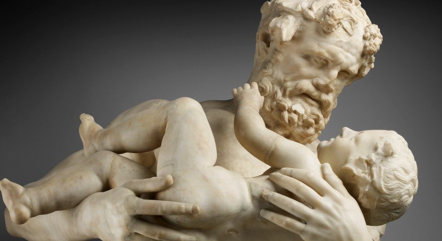 La Scultura del giorno: Sileno e Bacco&nbsp;bambino