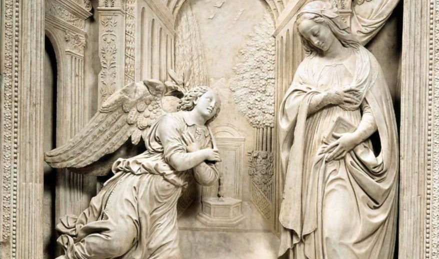 La scultura del giorno: l’Annunciazione di Benedetto Da Maiano
