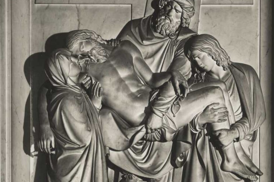 La Scultura del giorno: la Deposizione di Cristo dalla Croce del&nbsp;Tenerani