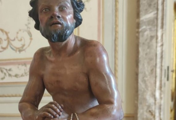 Presepe Reale dei Borbone: torna il mendicante rubato quarant’anni fa