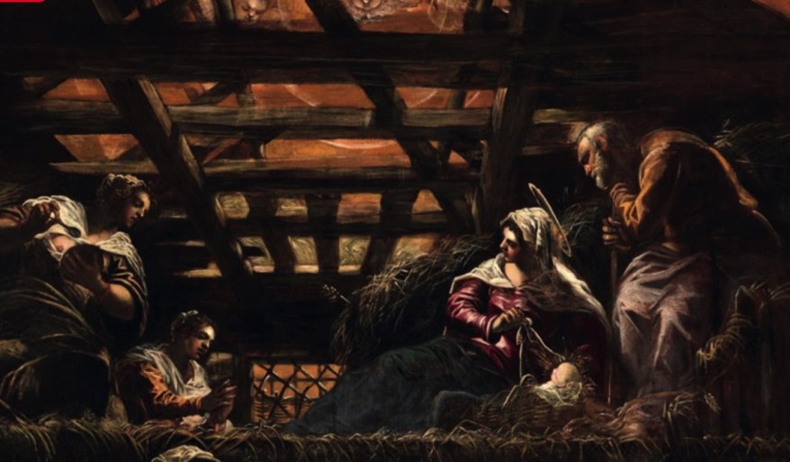 Le Opere del Natale: l’Adorazione dei pastori del&nbsp;Tintoretto