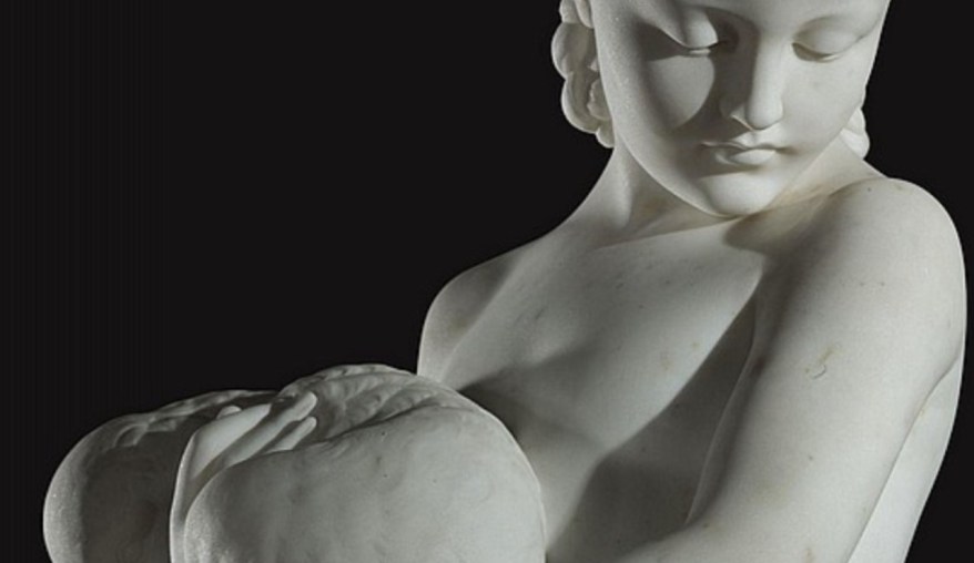 La Scultura del giorno: la Ragazza che protegge il cucciolo del&nbsp;Fantacchiotti