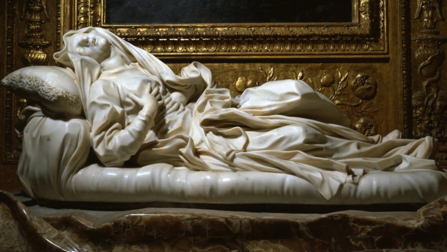 La Scultura del giorno: l’Estasi della beata Ludovica Albertoni del Bernini