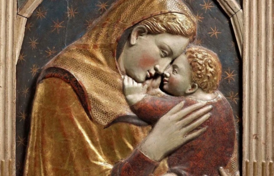 Palazzo Davanzati: torna a casa la Madonna con Bambino quattrocentesca in stucco policromo
