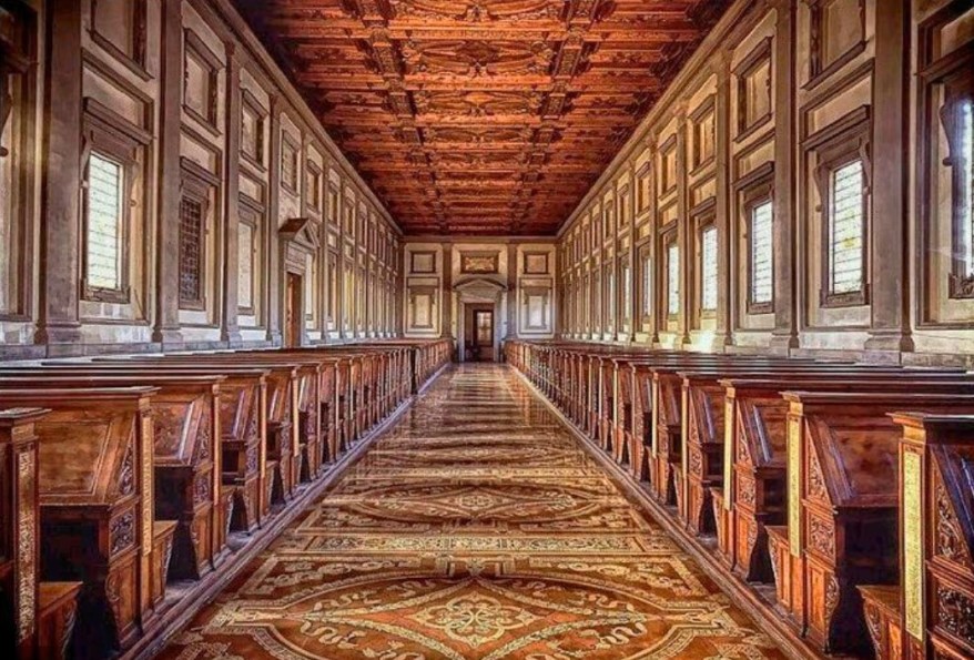 Biblioteca Medicea Laurenziana: le discussioni con il papa per l’orientamento delle finestre