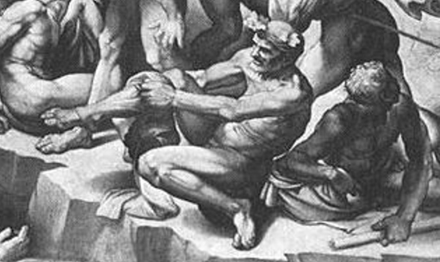 Il vecchio con la ghirlanda&nbsp;d’edera