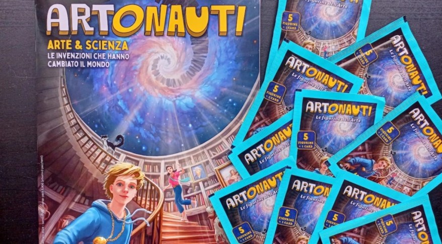 Artonauti: tornano in edicola le figurine&nbsp;dell’arte