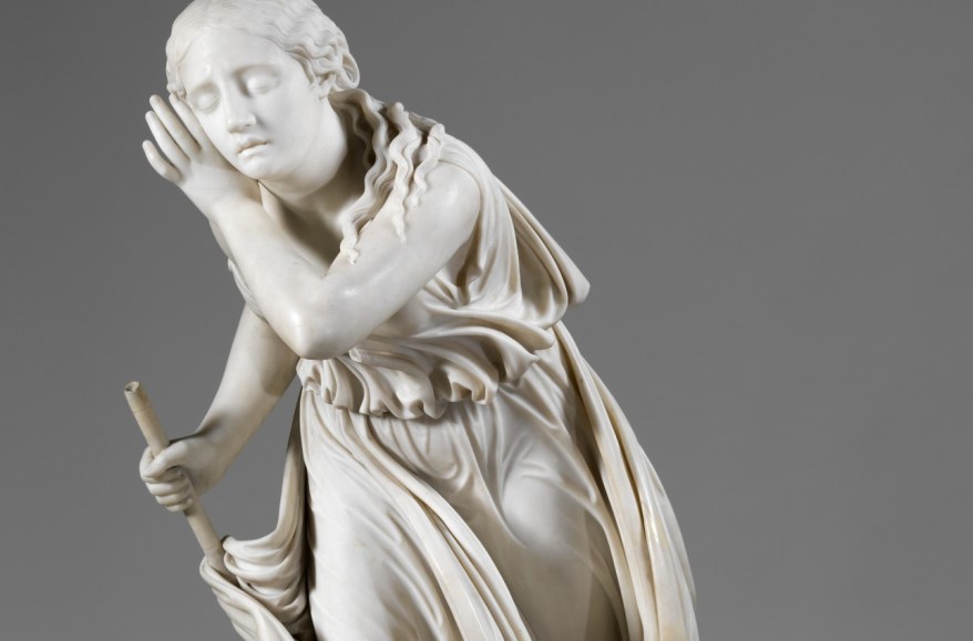 La Scultura del giorno: la Fioraia cieca di Pompei di Randolph&nbsp;Rogers