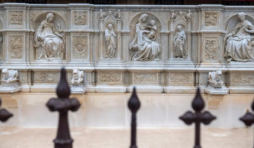 Fonte Gaia a Siena di Tito Sarocchi: terminato il lungo&nbsp;restauro