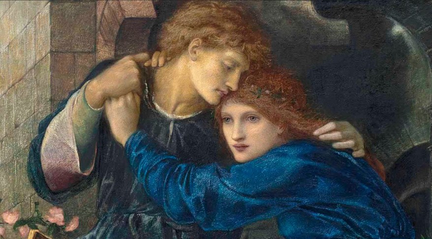 Il Dipinto del giorno: Amore tra le rovine dell’artista preraffaellita Edward&nbsp;Burne-Jones