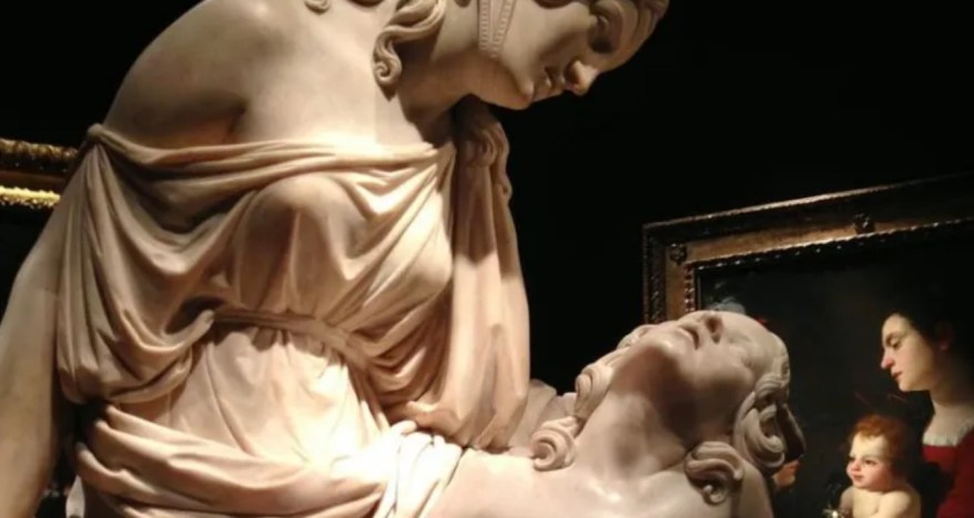 La Scultura del giorno: Agar e Ismaele di Lodovico&nbsp;Caselli