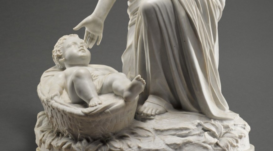 La Scultura del giorno: il Mosè salvato dalle acque del&nbsp;Frilli