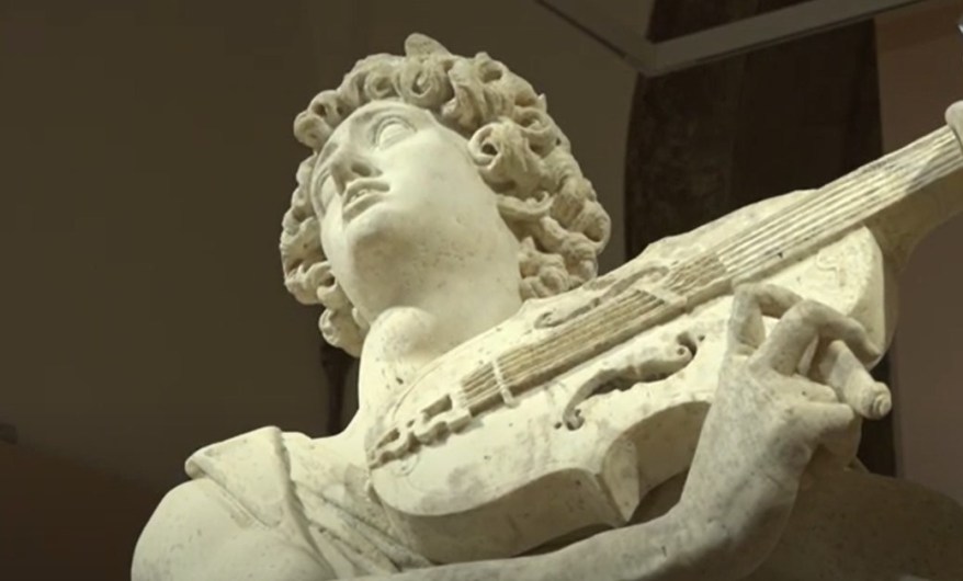 La Scultura del giorno: Orfeo che incanta gli animali del&nbsp;Francavilla